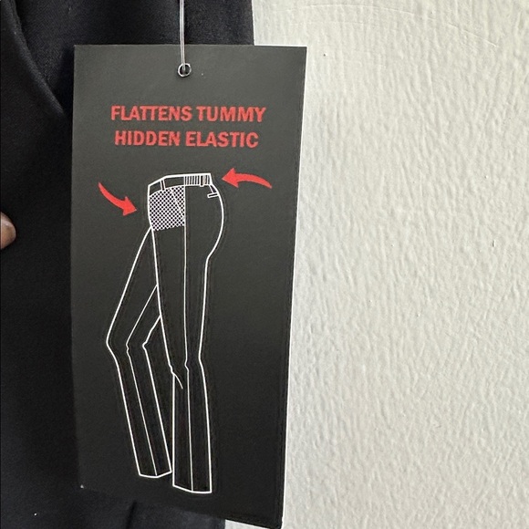 Briggs Black Dress Pants Size 14 Short Comfort Waistband Slimming Solution NWT - Picture 5 of 5